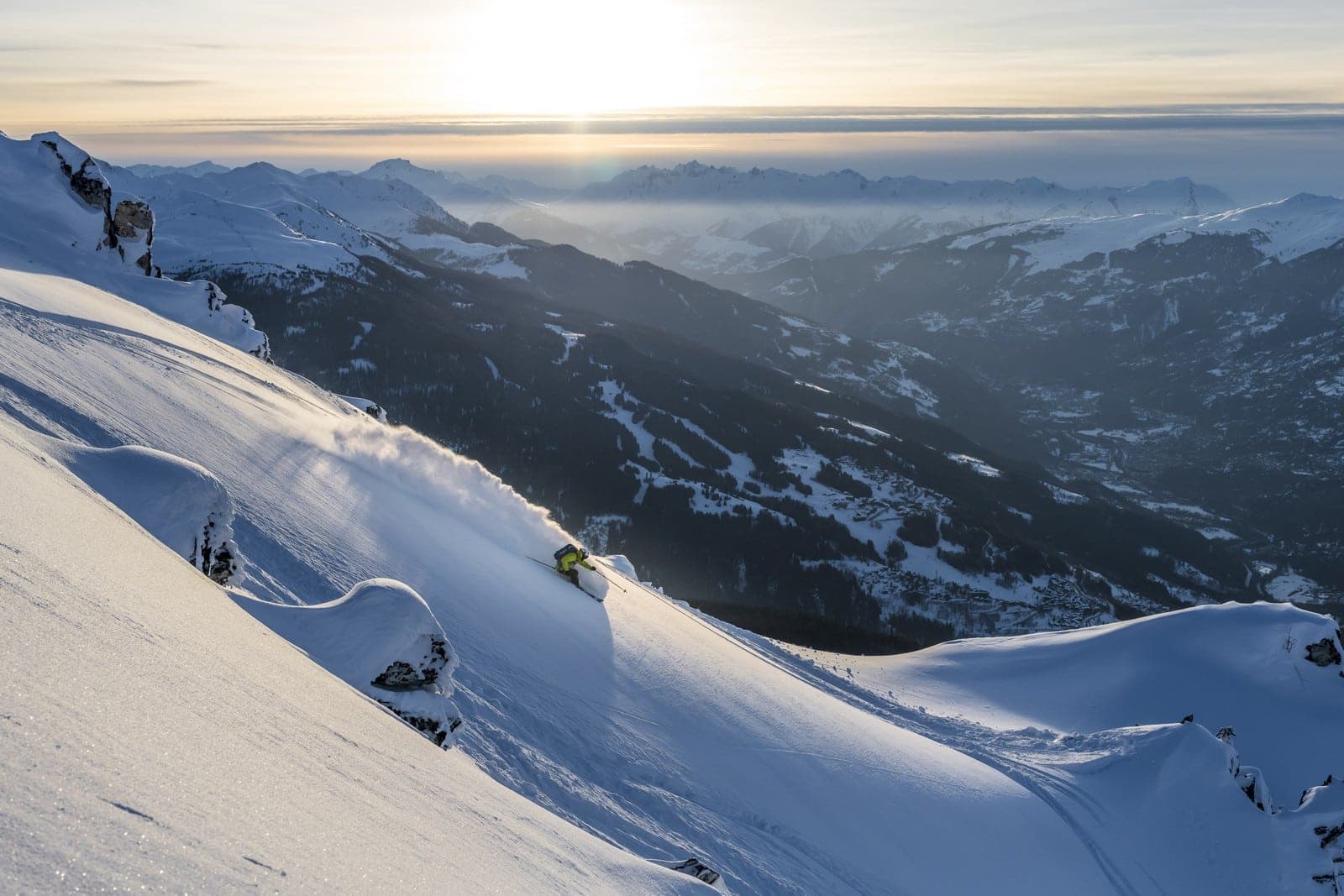 La Plagne/ Les Arcs: Paradiski (425 km tras) | SAMOLOT