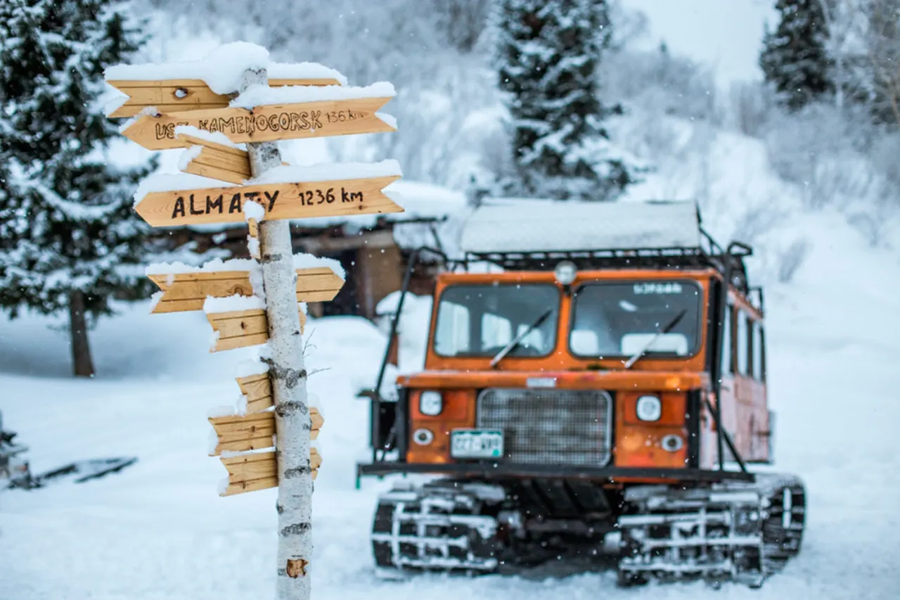 Freeride Ratrak Kazachstan Ałtaj